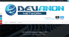 Desktop Screenshot of devanon.com
